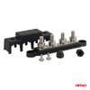 Blok rozdzielczy masy minusa bus bar M10 12V - 48V 250A AMIO-03811
