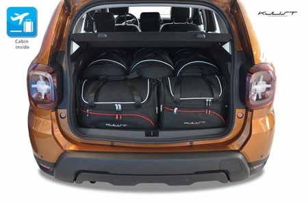 DACIA DUSTER 2017+ TORBY DO BAGAŻNIKA 5 SZT