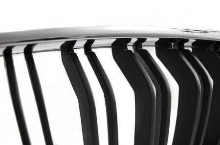 GRILL (NERKI) BMW F10/F11 LOOK M5 BLACK/CHROM