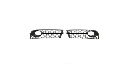 Ramki do halogenów Gloss Black AUDI TT 2006-2014