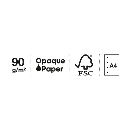 Notebook Miquelrius A4 NB1 SAND 80 stron kratka