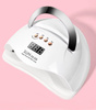 LAMPA UV LED X8 DO UTWARDZANIA ŻELU HYBRYDY PROJESJONALNA 10 S 30 S 60 S 99 S UCHWYT DO PRZENOSZENIA MIEJSCE NA TELEFON MOCNA DO DOMU SALONU