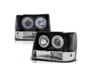 Lampy Chrysler Jeep Grand Cherokee 93-98 Black