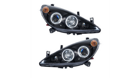 Zestaw Lamp Halogenowych Projector Black PEUGEOT 307 CC SW 2001-obecnie