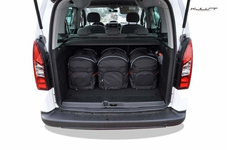PEUGEOT PARTNER 2008+ TORBY DO BAGAŻNIKA 6 SZT