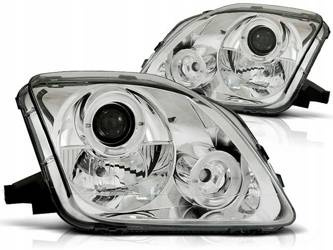 Lampy reflektory nowe HONDA PRELUDE 97-01 RINGI CHROME