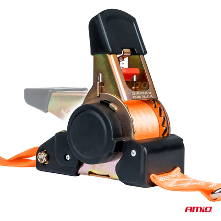 Pas transportowy z automatycznym zwijaczem 1500kg 50mm 4,5m J-TYPE AMIO-03322