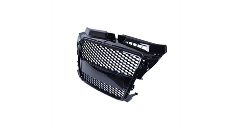 Grill sportowy Gloss Black AUDI A3 Facelift 2008-2012