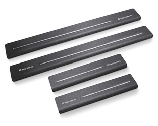 Progi One Line Toyota Corolla E190/200/210 Sedan/Hatchback/Kombi 4\5 2018- - Satin Black&White