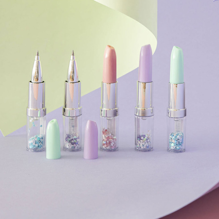 Długopis w kształcie szminki Miquelrius - Lawendowy