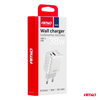 Ładowarka sieciowa Quick Charge GaN 38W USB-A + USB-C AMIO-04287
