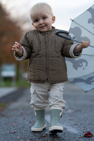 Parasol przeciwdeszczowy FOLLOW the duck - Dusty blue