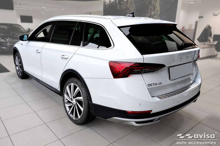 Osłona nakładka tylnego zderzaka do Skoda Octavia 4 Scout