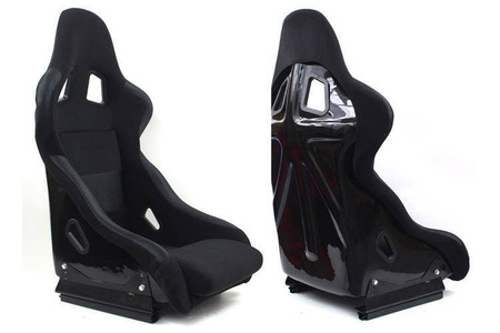Fotel sportowy RICO Materiał Black