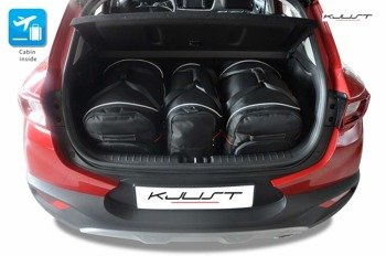 KIA STONIC 2017+ TORBY DO BAGAŻNIKA 3 SZT