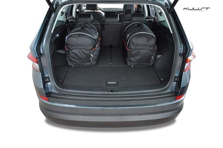SKODA KODIAQ 2017+ TORBY DO BAGAŻNIKA 5 SZT