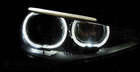 Lampy reflektory Bmw F20 F21 11-14 ringi led black