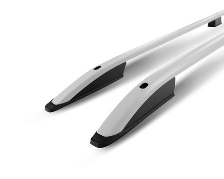 Relingi dachowe Nissan Primastar I X83 L2 | LWB 2002-2015 Srebrny LONG