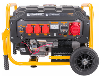 Agregat prądotwórczy Powermat PM-AGR-3000MNKE 3000 W / PM1196