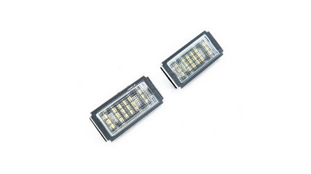 Podświetlenie tablicy rejestracyjnej LED BMW E46 2Door Facelift 2003-2006 chrome