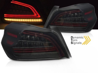 Lampy Tylne LED SMOKE SUBARU WRX (2014-2021) – Dynamiczny Kierunkowskaz