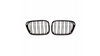 Grill sportowy podwójne żeberka Gloss Black BMW 5 E39 1995-2003