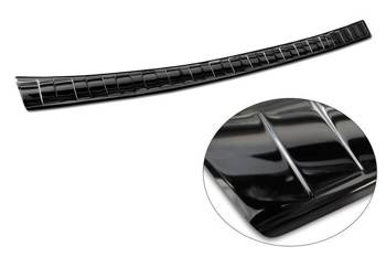 Nakładka na zderzak tylny do TOYOTA RAV4 5 (Czarna-Lustro)