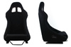 Fotel sportowy SIGMA Welur Black
