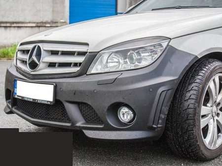 ZDERZAK MERCEDES W204 07-10 LOOK AMG PDC SRA