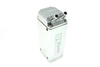 Oil catch tank 0.9L 9mm D1Spec Silver Square