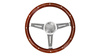 Kierownica 380mm Drewno