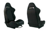 Fotel sportowy MONZA GRAND Carbon Black