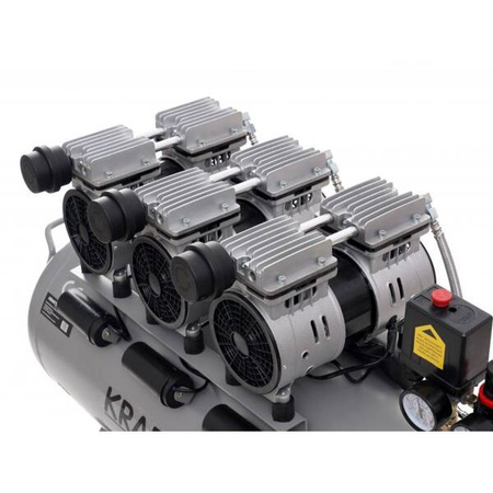 Kompresor bezolejowy 100L 3 x 1500W KD1397