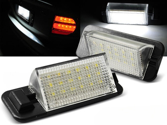 Lampki rejestracji do Bmw E36 z canbus