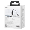 Ładowarka sieciowa USB-C Baseus Mini Power Delivery 25W z kablem USB-C 100 cm czarna