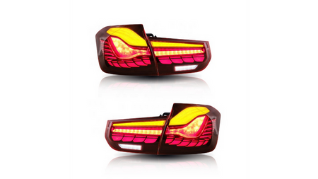 Zestaw Lamp Tylnych Dynamic LED Red BMW 3 F30 F80 2013-2018