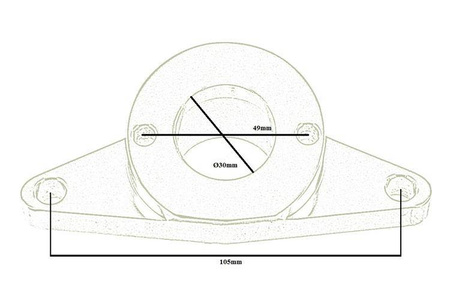 Adapter Blow Off WRX Blitz type