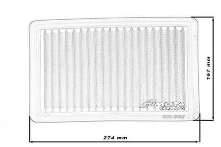Wkładka SIMOTA OH005 274X167mm