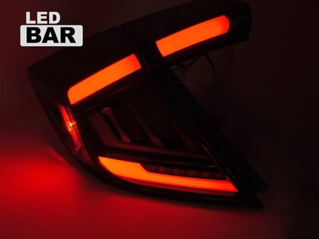 Lampy diodowe smoke LED do Honda Civic X 16-21