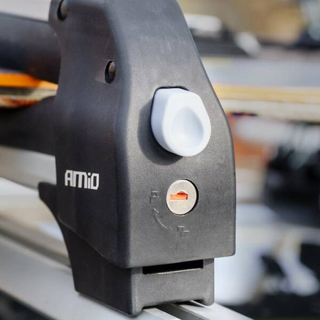 Bagażnik dachowy na narty snowboard 760 mm SSR-01L AMIO-02591