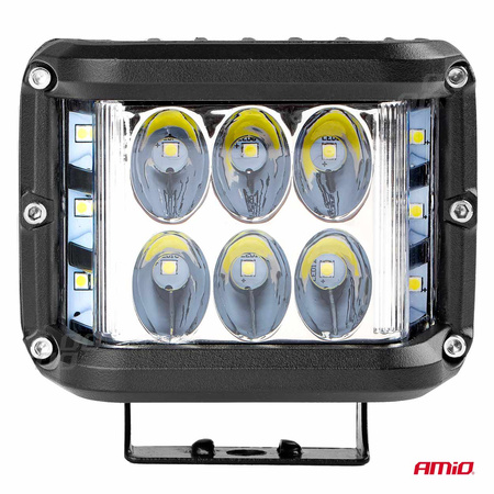 Lampa robocza halogen led szperacz AWL08 12V 24V AMIO-02422