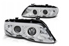 Lampy przednie Bmw X5 E53 03-06 chrome ringi xenon