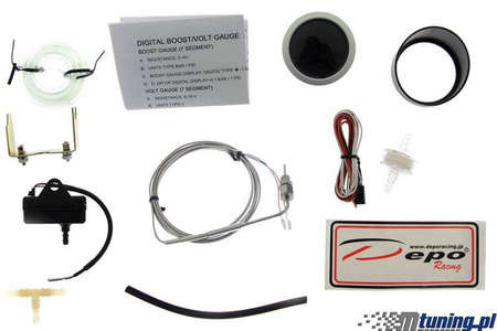 ZEGAR DEPO 2w1 - TURBO, EXHAUST TEMP
