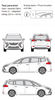 Bagażnik dachowy CRUZ AIRO FIX DARK Opel Zafira Tourer C