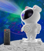 PROJEKTOR GWIAZD ASTRONAUTA Z PILOTEM LAMPKA NOCNA LED GŁOŚNIK BLUETOOTH EFEKTY ŚWIETLNE TIMER