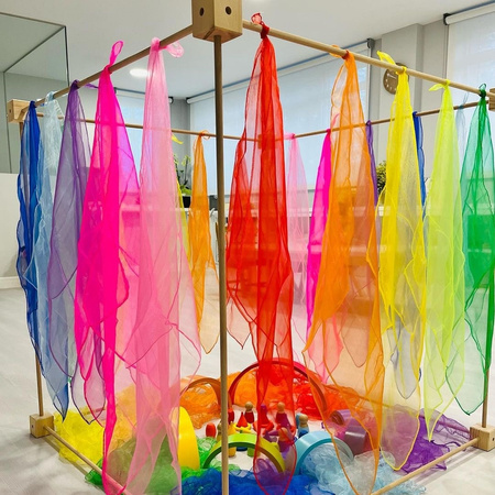 Drewniane klocki konstrukcyjne Trigonos Cubic - 20 el.