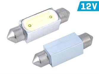 Żarówka VISION Festoon SV8.5 39mm 12V 1x HP LED, biała, 2 szt.