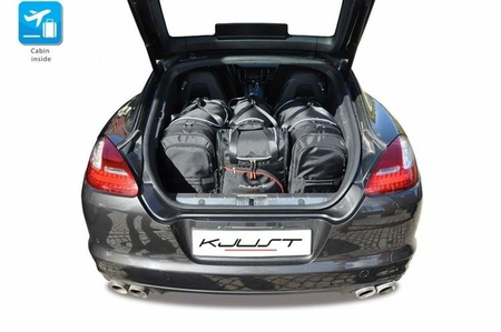 PORSCHE PANAMERA 2010-2016 TORBY DO BAGAŻNIKA 4 SZT