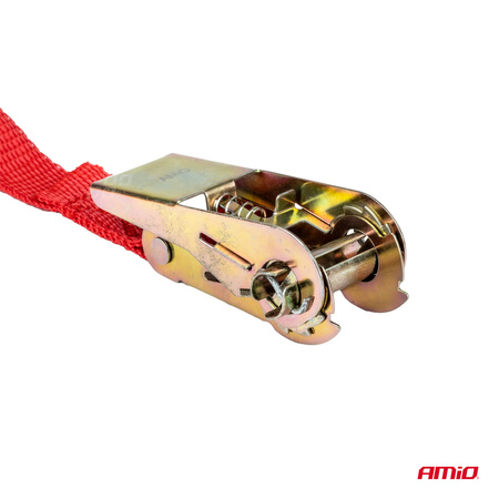 Pas transportowy mocujący z napinaczem 500 kg 25 mm 5 m BELT-02 AMIO-01724