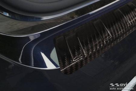 Nakładka na zderzak tylny do BMW iX3 G08 (Carbon Fiber)